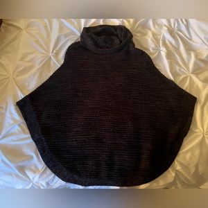 Women’s Poncho | Size XS/S | Dark Grey